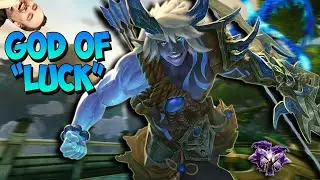 HOU YI - GOD OF PLAYERS CALLING YOU LUCKY IN RANKED DUEL! - Masters Ranked Duel - SMITE