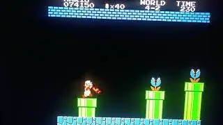 1986 Nintendo NES super Mario bros world four level two Tuesday January 6th 2026
