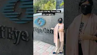 No more glasses| My Trans PRk/Lasik surgery| Delhi|Muskaan Hayat
