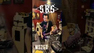 Steve Brown Laying Down Some Tracks With His Hot Rod Shred Guitar | SBS MS260 With Alnico 2 Pickups!