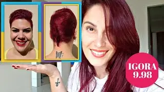IGORA 9.98 | RESULTADO com ANTES E DEPOIS | Hair da minha amiga Alessandra 💕