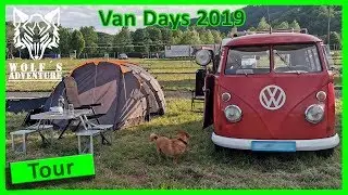 Roadtrip mit Martin und Steffi zu den VAN DAYS 2019 mit dem VW T1 Bulli - Wolfs Adventure