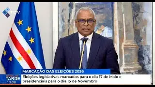 Eleições legislativas marcadas para o dia 17 de Maio e presidenciais para o dia 15 de Novembro