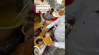 80/-₹  में Aloo fried chole kulche 😋#shorts#india#food#yputubeshorts#trendingshorts