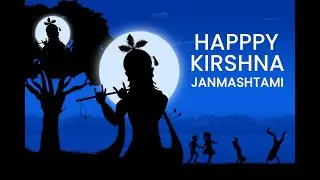 Happy Kirshna Janmashtami Poster Design in Photoshop | जनमाष्टमी का पोस्टर कैसे बनाये