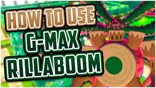 HOW TO USE GMAX RILLABOOM!! | Competitive GMAX Rillaboom Moveset Guide ⚔️🛡️ | ft. John Junior