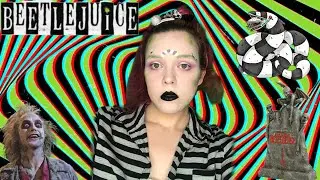 Say My Name 3 Times 🪲 BEETLEJUICE Makeup| Day 3 of 31 Days of Halloween #womenwhocollab