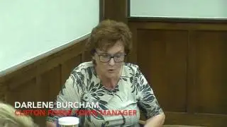 Burcham Reports To Council on March 28, 2017