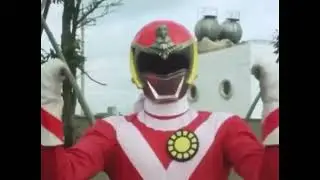 Taiyo Sentai Sun Vulcan Ryusuke Owashi as Vul Eagle Henshin & Roll Call