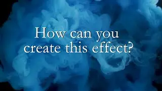 How to create the milk cloud effect