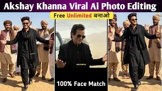 Trending Akshya Khanna Ai Photo Edit Prompt l Dhurandra Movie Photo edit lGoogle Gemini ai photoedit