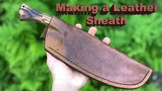 Making a Leather Sheath For The Chicken Chopper