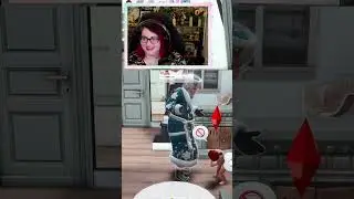 un coup de pied au p&egrave;re hiver pour avoir un cadeau dans les sims 4