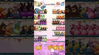 Bird Sort Color Level 4069 #games #gaming #gameplay