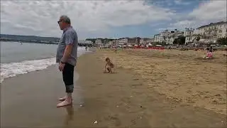 Virtual Walk - Sandown Beach - Platinum Jubilee Weekend - Isle Of Wight - June 2022 | kittikoko #iow