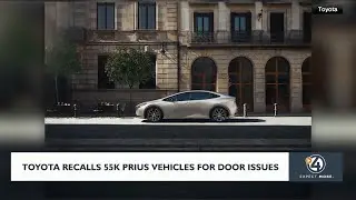 Toyota recalls 55,000 Prius vehicles