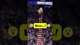 Super Mascot Rocky's EPIC NBA Opening Game Dunk! #shorts #basketball #nba