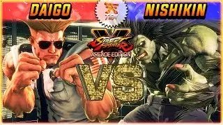 SFV AE ✪ DAIGO (Guile) vs NISHIKIN (#1 Online BLANKA) | Ranked Match ✪ SF5 TenSFV