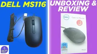 Dell Optical Mouse | Dell MS116 1000DPI Wired Optical Mouse | Unboxing & Review in Hindi🔥 |