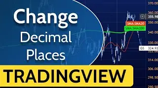 Tradingview: Change decimal places 🔥🔥🔥