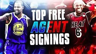 5 BEST NBA Free Agent Signings in Basketball History (2017 Free Agents)