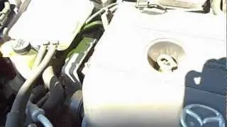 Mazda 3 2010 weird noise at cold start-up