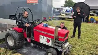 Warm Up Red Devil Massey Ferguson  Compact Diesel
