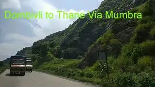 Life on 2 wheels | Dombivli to Thane via Mumbra| Motovlog Diary...