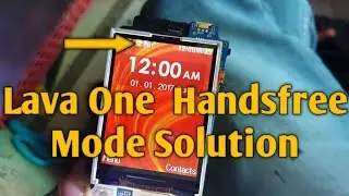 Lava one Handsfree  Mode Solution  100%tested