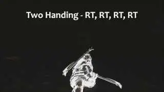 Dark Souls 2 Dragonslayer's Crescent Axe Tutorial (dual wielding w/ power stance)