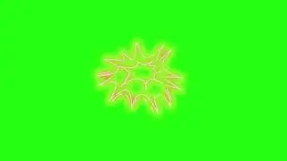 7 nice Neon FX animation effect Green Screen SLOW