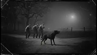 Black dog barking dream at intersection - ignored were caught, obeyed escaped. Shocking truth