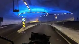 №30 Незабываемая Норвегия.Unforgettable Norway.Кольцевая в тоннеле. Circleroad in tonnel