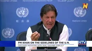 Pakistan's Khan says mediating with Iran after Trump asked him to help