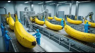 Banana Drying Process | From Farm to Supermarket