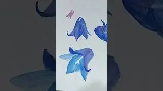 Bluebell Flowers Drawing