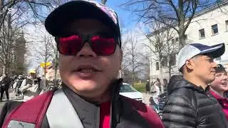 Vappu Day in Helsinki Finland 2025