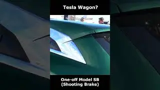 Ever seen a Tesla Wagon? (Model SB) Wow!
