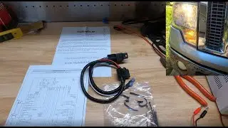 Установка комплекта электропроводки для дальнего света и противотуманных фар F-150 (мод Bambi)
