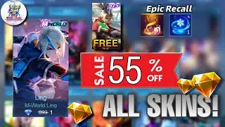 Скидка на скин Diamonds 2022 | Как получить бесплатный скин Zilong 515 и другие обновления Mobile Legends