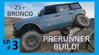 21+ Bronco Prerunner Build Ep3 #bronco #fordbronco #braptor #raptor #offroad #prerunner #4x4