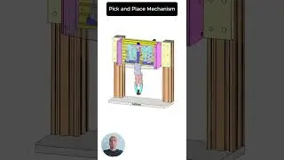 Pick and Place Mechanism  #mechanical #robot #mechanicalengineer #machine #mechanicalengineering