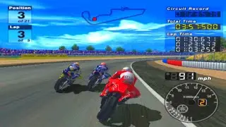 MotoGP 3 ( PS 2 ) AeterSX2 - GamePlay Android - MotoGP 3 2003 PlayStation 2