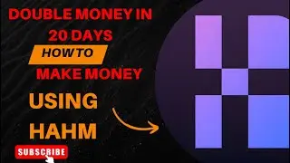 How to earn using HAHM | Rs 400 per day| 1Million views | HAHm explained
