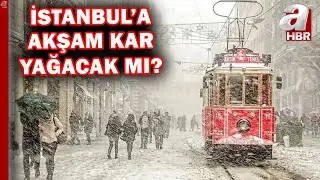 İstanbul'da hava buz gibi ama kar yok! Akşam saatlerinde kar etkisini sürdürecek mi? | A Haber