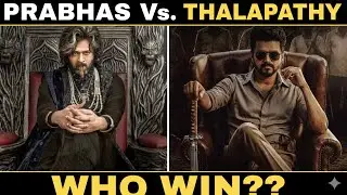 Prabhas Vs thalapathy -who will be win??The biggest clash in India- 9jan -jana nayagan Vs thrajasaab
