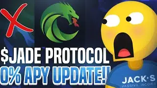 ОБНОВЛЕНИЕ ПАССИВНОГО ДОХОДА ПРОТОКОЛА $JADE *0% ГОДОВОЙ ОТЧЕТ. ЧТО СЛУЧИЛОСЬ?!* СРОЧНЫЕ НОВОСТИ! (ЕЖЕДНЕВНОЕ ОБНОВЛЕНИЕ)