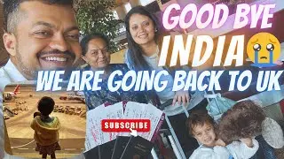 Hum chale wapas London | Sab emotional ho gaye | Mumbai to London ki journey kaisi rahi ?
