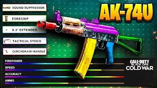 AK-74u BEST SMG in COLD WAR (+50 KILL GAMEPLAY)