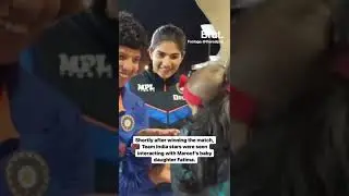 Pakistan Cricket Team Captain&rsquo;s Daughter Becomes Centre Of Attention For Indian Players 😍